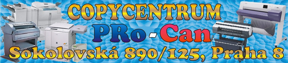 Copycentrum Praha: PRo-Can